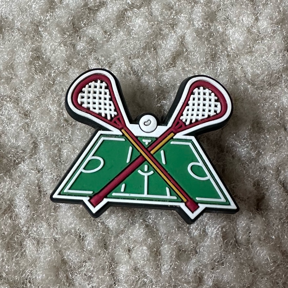 Lacrosse Crocs Jibbitz Shoe Charm